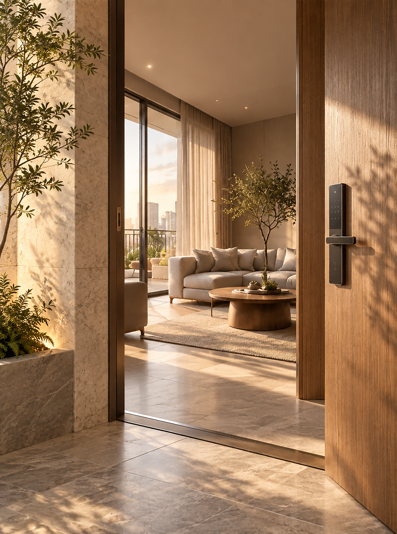 Short stay property / remote guest access