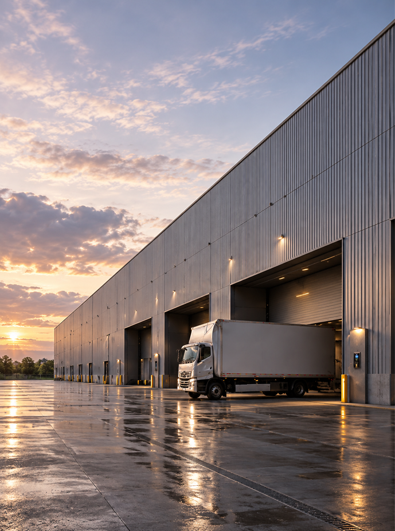 Warehouse / equipment area / controlled facility access